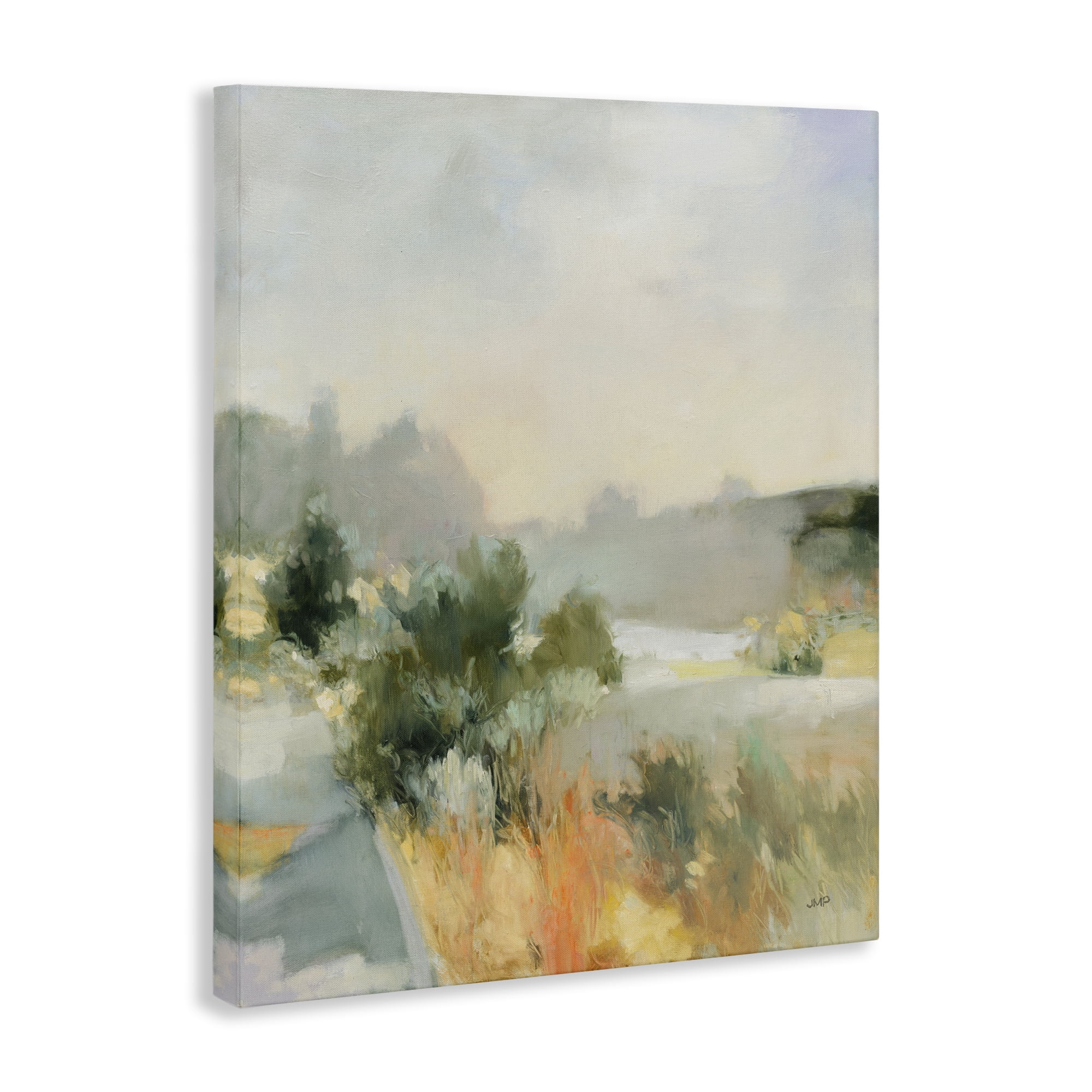 Stupell Industries Along The Path Landscape Landscape & Nature Painting Wrapped Canvas Art Print Wall Art, 16 x 20
