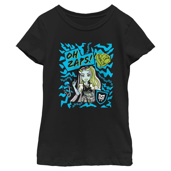 Girls Monster High Frankie Oh Zaps T Shirt