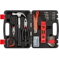 thumbnail image 2 of GEREMF-Tool Kit - 102 Heat-Treated Pieces with Carrying Case - Essential Steel Hand Tool and Basic Repair Set for Apartments, Dorm, Homeowners by, 2 of 4