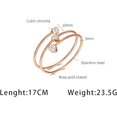thumbnail image 4 of Brazalete de acero inoxidable para mujer, 4 of 4