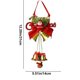 thumbnail image 3 of Fiudx Artículos en oferta con ofertas flash Campanas de Navidad Decoración colgante para árbol de Navidad Accesorios de decoración navideña Campanas de Papá Noel Decoración colgante para regalo de Na, 3 of 6
