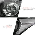 thumbnail image 5 of DNA Motoring For 08-12 Honda Accord Sedan JDM Black Clear Corner Headlight Lamps Pair, 5 of 5