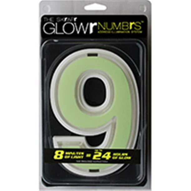 Handy Home GLOWR9-U Glower Illuminé Maison Numéro 9