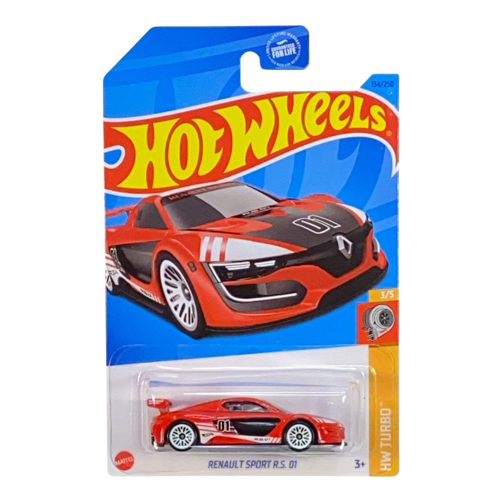 Hot Wheels Renault Sport R.S. 01 HW Turbo 3/5 134/250 - Walmart.com