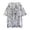 Silver-3, variant on HXWCHs Women's Shiny Short Sleeve Round Neck - Heavy Duty Sequin Party Elegant Fit Blouse Silver L Grey-2