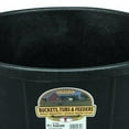 thumbnail image 2 of Little Giant Durable Weatherproof 6.5 Gallon Rubber Tub Feeder Pan Bowl, 2 of 5