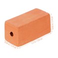 thumbnail image 4 of Mini Briques en Céramique pour Artisanat Blocs de Construction Décoratifs Rouges pour Modèles de Maisons Miniatures et Aménagement Paysager de Table de Sable 30 Pcs, 4 of 8