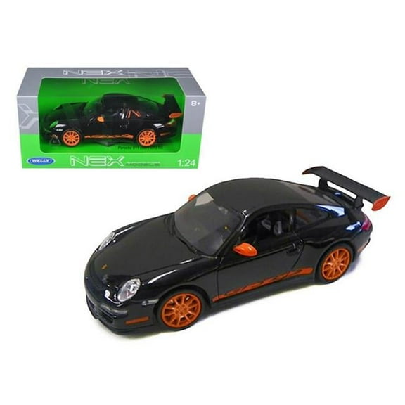Porsche 911 997 GT3 RS Black 1-24 Diecast Car