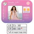 thumbnail image 2 of Supportables - Lovely Lift - Backless, Strapless Silicone Adhesive Bra C/D Beige, 2 of 2
