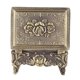 thumbnail image 4 of Caja de almacenamiento de joyería vintage aleación decorativa caja de joyería de gran capacidad para pendientes anillos, 4 of 8