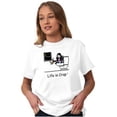 thumbnail image 5 of Fell In Toilet Annoying Wife Married Women's Graphic T Shirt Tees Brisco Brands S, 5 of 5