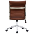thumbnail image 3 of 2xhome Set of 2 PU Leather Mid Back Task Chair with Adjustable Height Lumbar Support, Multiple Colors, 3 of 14