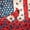 Patriotic 04, variant on Manfei Vintage Dachshund Twin Sheets, American Flag Bedding, Black Brown, Colorful Stars Reversible 3pcs (1 Flat Sheet, 1 Fitted Sheet and 1 Pillowcase)