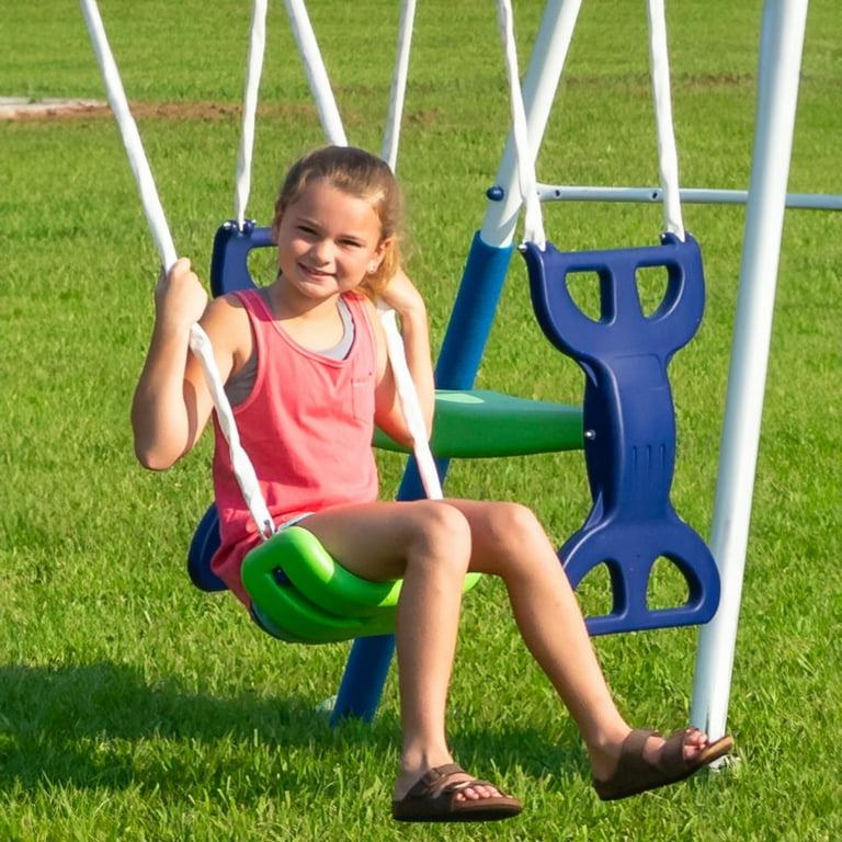 PICK UP PLAYGROUND　ALLDAY PUP XDP Recreation All Star Metal Swing Set, Playground Playset
