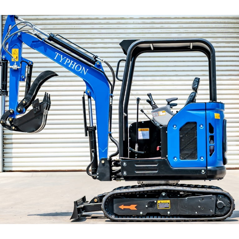TYPHON TERROR X2 STORM Mini Excavator 2.5 Ton Diesel Kubota V1505