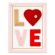 Way To Celebrate Valentine Fabric Love Wall Dcor Sign