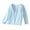 Light Blue, variant on Toddler Girls Sun Shirt Lightweight Breathable Blocking Top Soft Ice Silk Stretchy Waist for Kids Size 3-4T