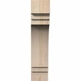 thumbnail image 2 of 4"W x 10"D x 18"H Pescadero Rough Sawn Corbel, Douglas Fir, 2 of 9