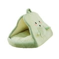 thumbnail image 4 of Nido para Gatos Salvador Cama Suave Verde y M, 4 of 10