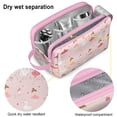 thumbnail image 4 of Toiletries Bag,Ballet Swan Princess Pattern Mens Womens Toiletry Bag Bathroom Bag,Waterproof Toiletry Travel Bag Dopp Kit Shaving Bag 11x6.3x5.1 Inch, 4 of 5