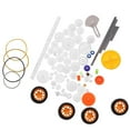 thumbnail image 4 of 78pcs Gears Set, Plastic Gears Pulley Belt  Rack Kits Gear Set Shaft Belt DIY Set Accessories, 4 of 8