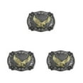 thumbnail image 3 of QualitChoice Boucle de Ceinture Homme Cowboy Rétro Simple Motif Tangcao Longue Corne Alliage Résistant à l'Usure Boucle Longue Corne Ceintures Homme Aigle 3Ensemble, 3 of 6