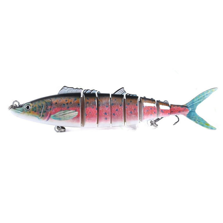SPRING PARK 1PC 17.8cm 38G Multi Jointed Life-like Fishing Lure & Bait for  Freshwater Strong Load-bearing Limit Long Service Life