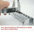 thumbnail image 4 of XUKEY 1I706280 Anti-Theft Brake Pedal Lock Stainless Steel Clutch Lock for Car Truck, 4 of 7