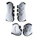 thumbnail image 5 of 4x botas de caballo, protector ligero de patas traseras delanteras para principiantes en deportes de salto y L, 5 of 8