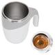 thumbnail image 5 of Fugacal Taza auto agitadora de 380ml Taza automezcladora eléctrica de acero inoxidable para café, té, leche, chocolate caliente, taza automezcladora automática, uso en el hogar, oficina, viajes Fugacal No se aplica, 5 of 6