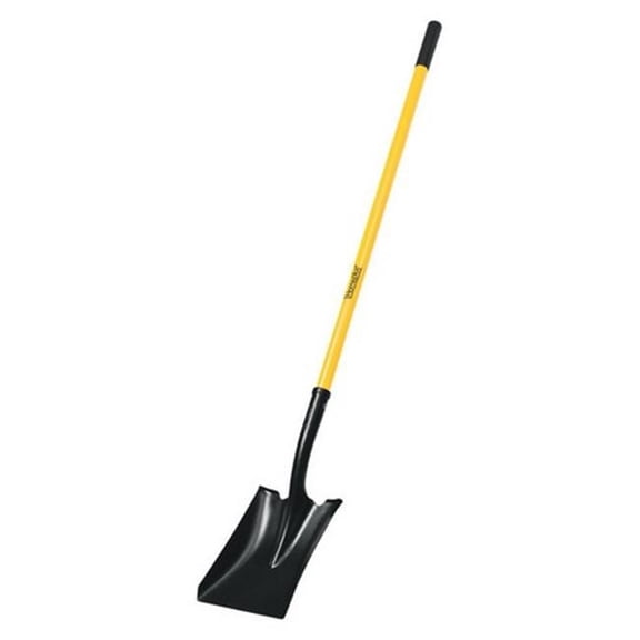 Home Plus  57 in. Steel Square Transfer Shovel Fiberglass Handle