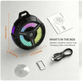 thumbnail image 5 of Shower Speaker, Bluetooth 5.3, IPX7 Waterproof, with Strong Suction Cup, Mini Stereo Sound, Ideal for Bathroom, Party, Travel, 5 of 9
