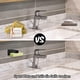 thumbnail image 3 of 2 Pieces Magnetic Soap Holder, Wall Mounted Soap Holder for Bathroom, Black, 3 of 5