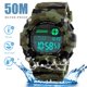 thumbnail image 4 of Reloj Digital para Niños, Reloj Militar Deportivo para Niños, con Alarma/Temporizador/Resistente a Golpes, 5 Tiras, 4 of 5