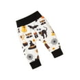 thumbnail image 4 of Seyurigaoka Baby Boys Clothes 2PCS Printed Pattern Romper Pants and Cap, 4 of 9
