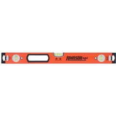 

Johnson Johnson - 9950-2400 - 24 in. Aluminum Heavy Duty Box Level 3 vial
