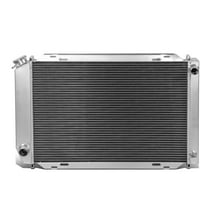 DNA Motoring 3-Row Aluminum Racing Radiator for 79-93 Ford Mustang/LTD Manual Transmission CU556 CU138