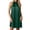 C-Dark Green408, variant on Silk Satin Dresses For Women Sleeveless Halter High Neck Loose Fit Mini Dress Summer Casual Evening Party Wear Trendy Dresses