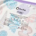 thumbnail image 6 of PatPat Baby Girl Pajamas Viscose from Bamboo 2-Way Zip Fold-Over Foot Cuffs Baby Sleepers, 6 of 10