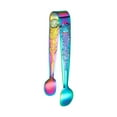 thumbnail image 3 of Buffet Tongs Stainless Steel Cooking Tongs Convenient Utensil Smart Locking Clip Colorful, 3 of 9