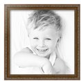 thumbnail image 2 of ArtToFrames 16" x 16" Dark Gold Picture Frame, 16x16 inch Gold Wood Poster Frame (WOM-4553), 2 Pack, 2 of 7
