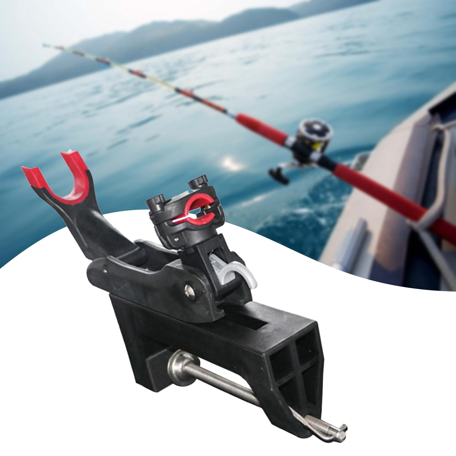 Fishing Boat Rod Holder Boat Rod Bracket Replacement Practical Clamp on  Swivel Trolling Holder Fishing Pole Holders for Kayak - Walmart.com