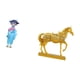thumbnail image 5 of Figura decorativa de resina de una geisha japonesa. Escultura coleccionable, ideal para regalar o decorar la oficina, el hogar, el dormitorio o cualqu, 5 of 8