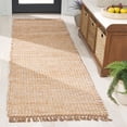 thumbnail image 2 of SAFAVIEH Natural Fiber Pierce Solid Runner Rug, Natural/Ivory, 2'3" x 8', 2 of 7
