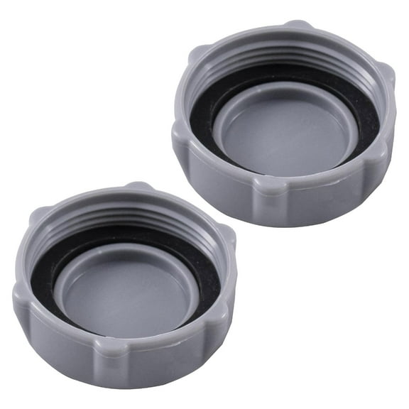 2Pcs Easy Install Pool Drain Caps Practical Pool Drain Caps Set for Great Fit on P6H1158ASS16 Model Pools