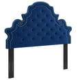 thumbnail image 2 of Modway Diana Tufted Performance Velvet Twin Headboard in Navy, 2 of 9