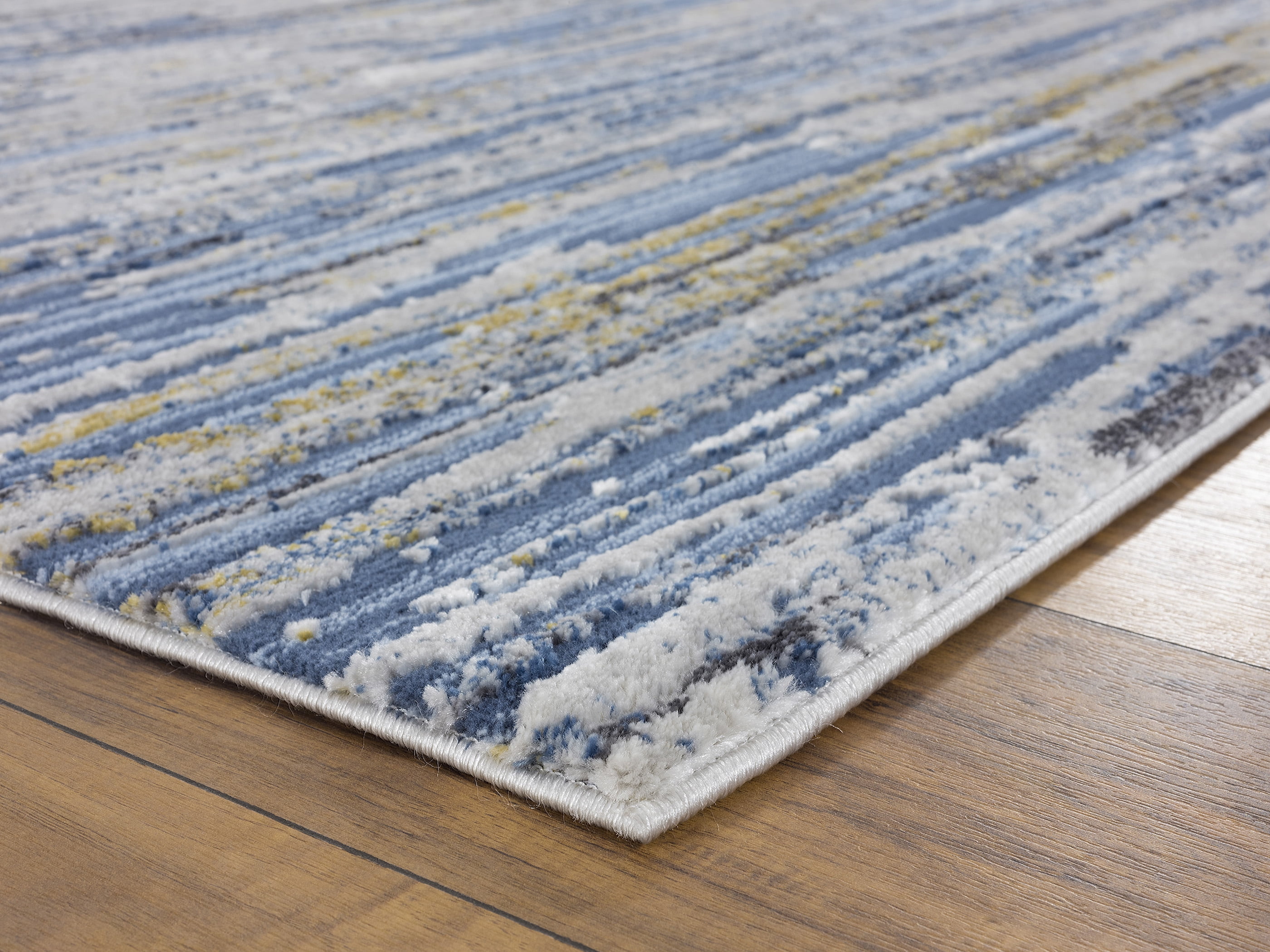 United Weavers Evolution Imperium Contemporary Abstract Area Rug, Blue, 9'10" x 13'2"