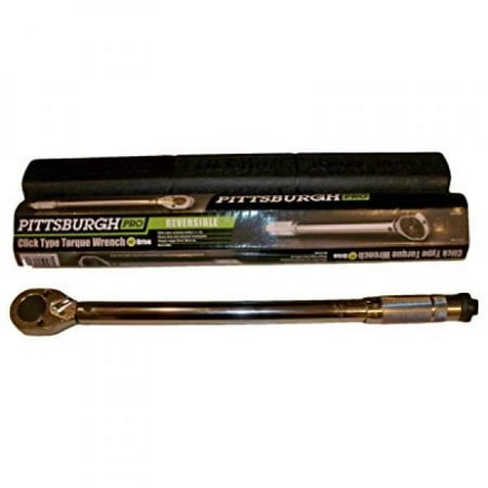UPC 792363002394 product image for Pittsburgh Pro 239 Professional Drive Click Stop Torque Wrench | upcitemdb.com