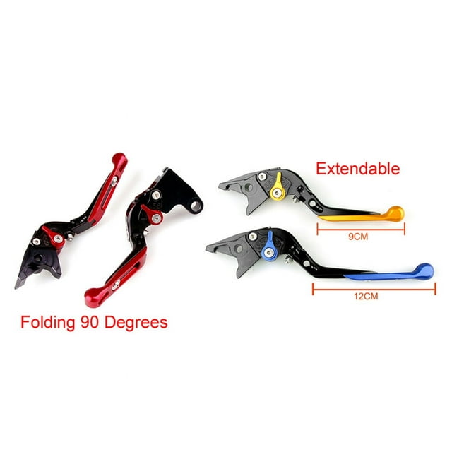 Adjustable Brake Clutch Levers For Ducati HYPERMOTARD 821 SP 2013-15 Black