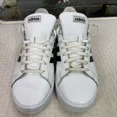 thumbnail image 2 of Adi-das Mens Size 10 White/Black Sneakers Comfortable Casual Athletic Shoes, 2 of 6